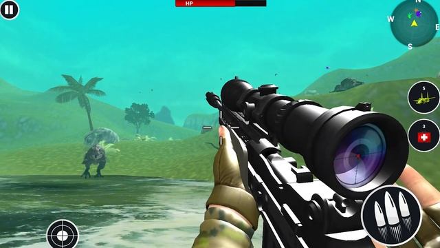 Wild Dino Hunter 2021: Animal Hunting games Android Gameplay #2 смотреть онлайн