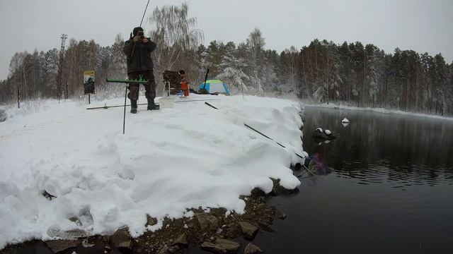 Зимний фидер на переливе Белоярского водохранилища Ловля карпа, подлещика, окуня смотреть онлайн