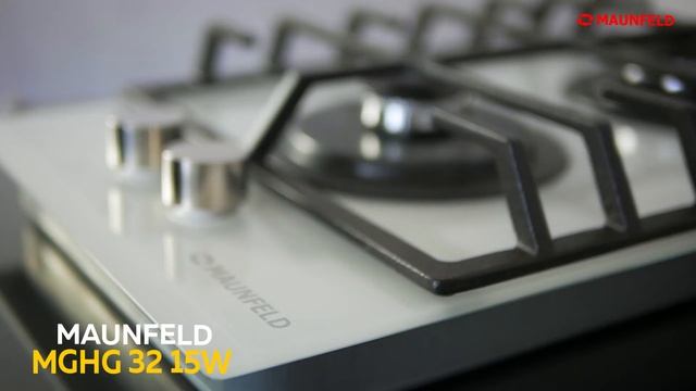 Варочная панель MAUNFELD MGHG 32 15W Видеообзор смотреть онлайн