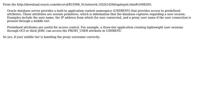 Databases: Can Oracle row-level security work with user session credentials? (3 Solutions!!) смотреть онлайн