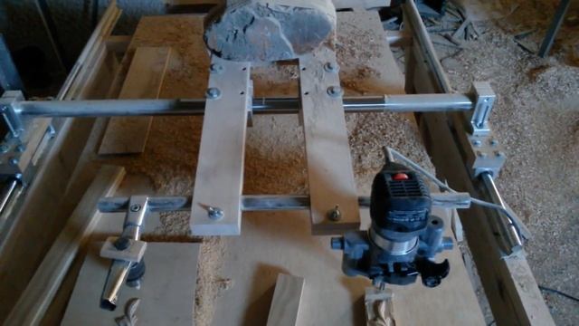 Копировально - фрезерный станок. Резьба украшений для кухни смотреть онлайн