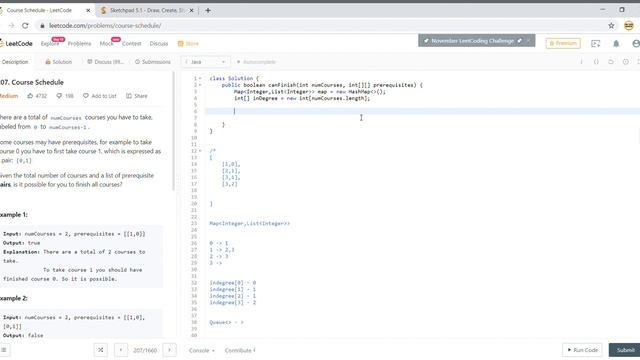 Leetcode 207 | Course Schedule | Graph DFS/Topological sort (Oracle Interview Question) смотреть онлайн