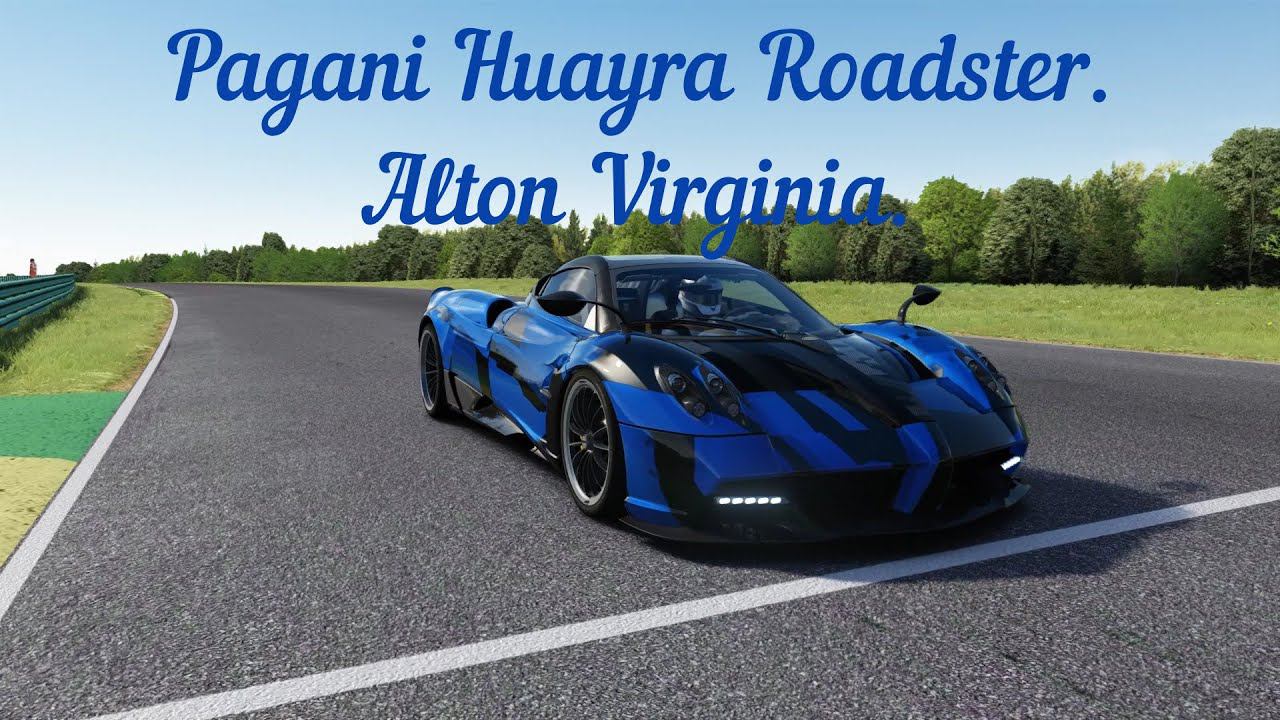 Pagani Huayra Roadster - Alton Virginia | Assetto Corsa. смотреть онлайн