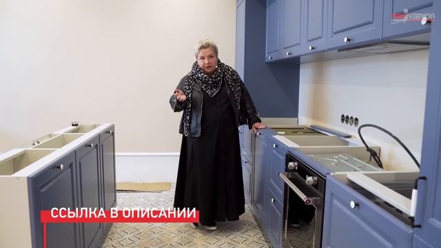 Обзор кухни в стиле прованс. Ремонт квартиры в ЖК Сосновка. Кухня российского производителя смотреть онлайн