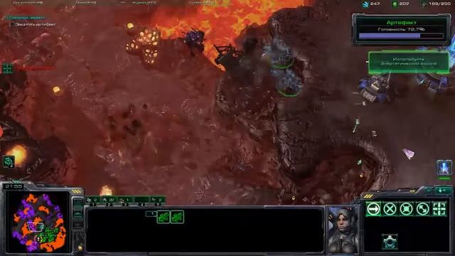 Starcraft 2: Wings of Liberty Прохождение Кампании с Adolf[RA] #10 - [Starcraft II] [WoL] смотреть онлайн