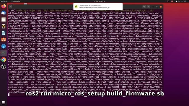 ROS2 connect ESP32 Basic Install | micro-ROS смотреть онлайн