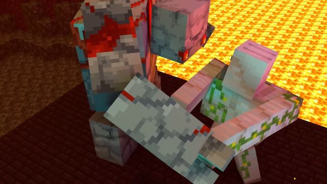 Villager Vs Pillager Part 10 [Strider Life 2] Minecraft Animation смотреть онлайн