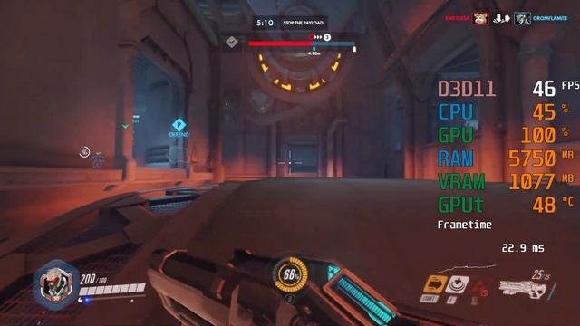 Radeon Vega 3 Graphics -- AMD Athlon 3000G -- Overwatch FPS Test смотреть онлайн