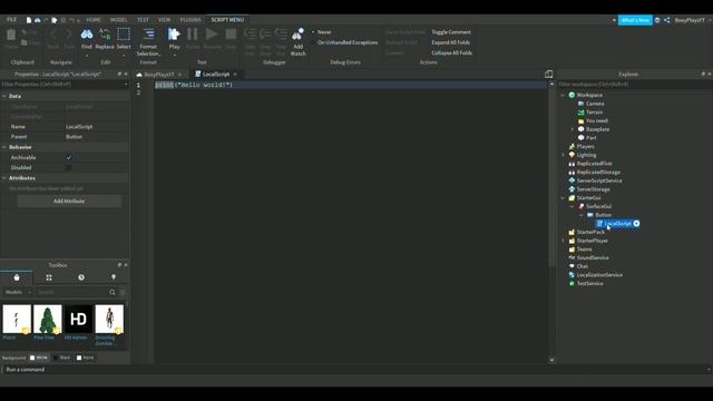 Roblox Studio - HOW TO MAKE A DONATE SURFACE BUTTON смотреть онлайн