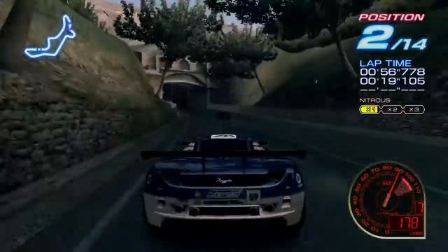 Ridge Racer 6 Basic Route #97 Retry Gameplay(Career Walkthrough) смотреть онлайн