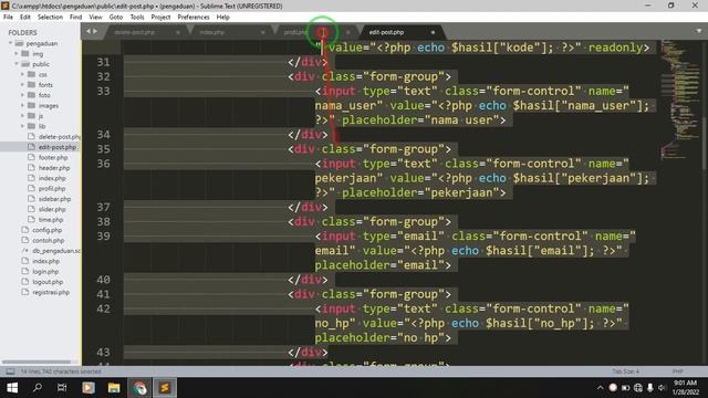 #Part 13 - Update & Delete Data Postingan Pengaduan ke Database Php Mysqli смотреть онлайн
