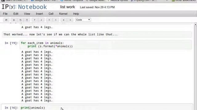 ipython tips tricks and discoveries : need help with using for loops and print formatting смотреть онлайн