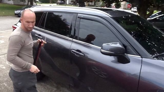 Toyota Highlander Vent Visors Rain Guards Install How to MUST WATCH смотреть онлайн