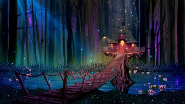 Magical Night ? Soft Calming Sleep Music | Peaceful Deep Sleeping ?