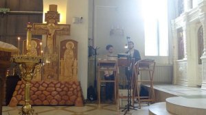 Херувимская песнь - на «Видя разбойник»-Павел Чесноков- двухголосная-изложение неизвестного автора