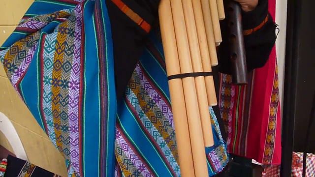 13 Pipes Basto Natural from Peru Tuned 440 Hz смотреть онлайн
