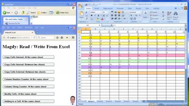 Excel Read Write Using Java смотреть онлайн