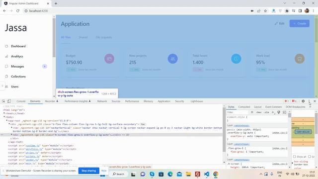 Angular 15 Admin Template Free for Beginners смотреть онлайн