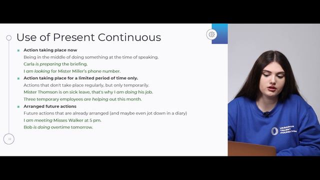 English for business IT: Presentations p.1; Continuous Tenses смотреть онлайн