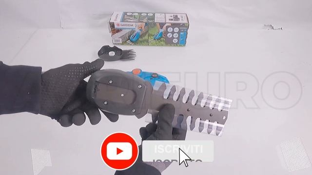 Forbici a batteria erba e siepi Gardena ComfortCut - 3,6V 3Ah: montaggio смотреть онлайн