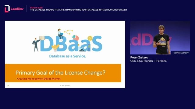 LeadDev Berlin 2022 Peter Zaitsev смотреть онлайн