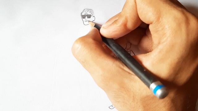 How to Draw Memory Drawing of Girl helping Blind Old Man l Memory Drawing смотреть онлайн