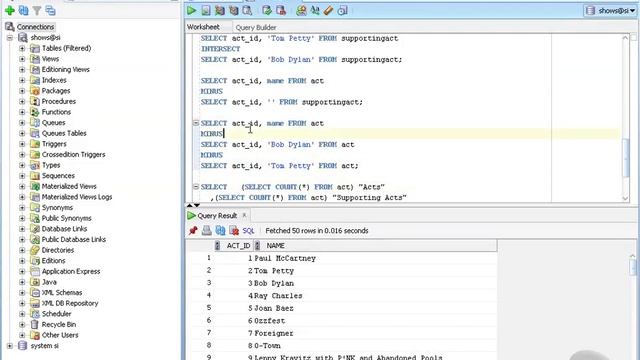 14 Using Composite Queries pt 2 смотреть онлайн