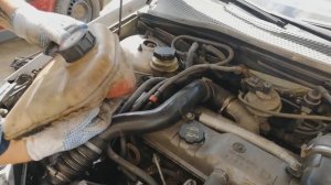 Замена ремня генератора на Ford Focus 1. Двигатель 1.8 TDDi, 2000 год