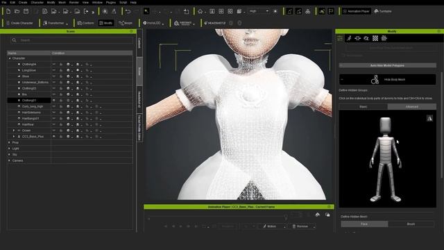 Iconic Super Mario Princess Peach made with Character Creator and Blender смотреть онлайн