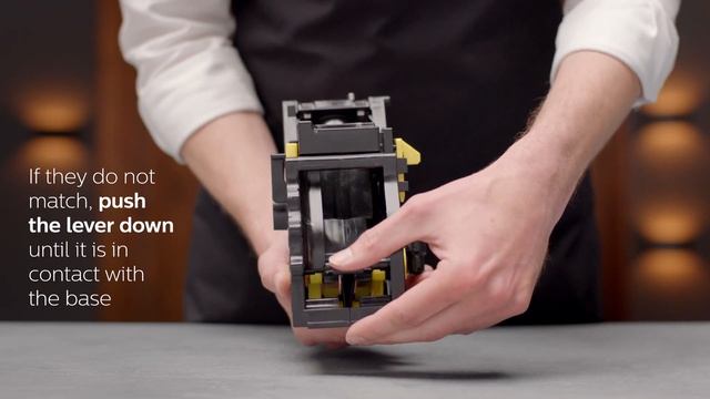 Saeco PicoBaristo Deluxe SM5573 - How to remove & insert the brew group смотреть онлайн