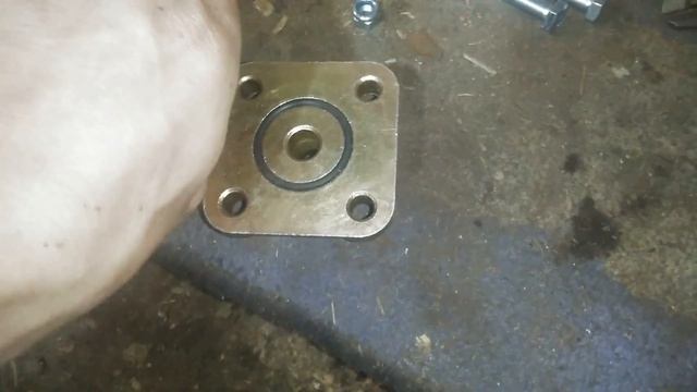 Делитель потока Т-40,проба установки на самодельный минитрактор!Часть первая! смотреть онлайн