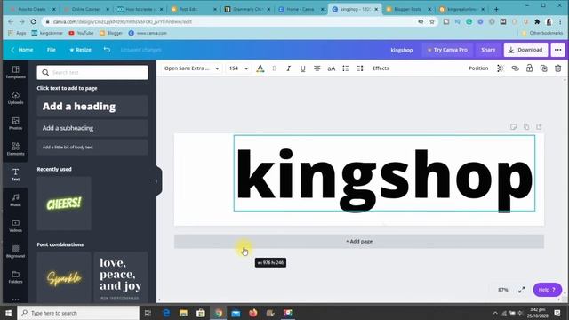 How to create a free and professional logo with canva | Ecommerce master class смотреть онлайн