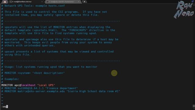 NUT - Центральный менеджмент сервер для UPS. смотреть онлайн