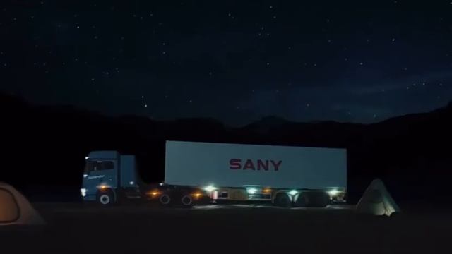 С электрическим ⚡️ SANY авто тягачом ? двигаться проще и приятнее | SANY ELECTRIC AUTO TRUCK смотреть онлайн