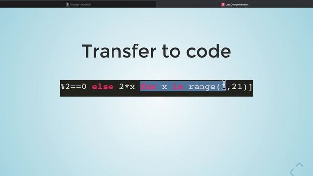 Python | List Comprehension & Shortened if / else смотреть онлайн