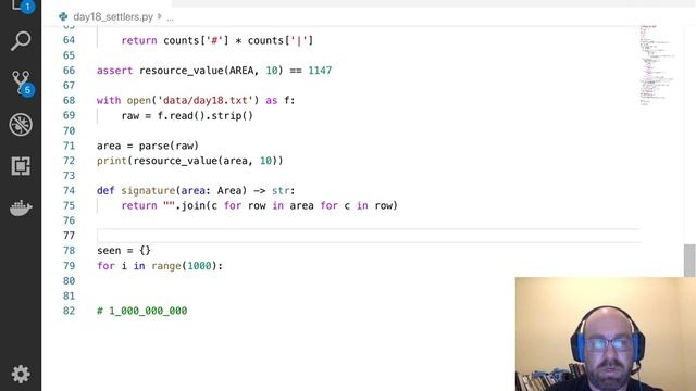 Joel Grus - Advent of Livecoding 2018 - Day 18 смотреть онлайн