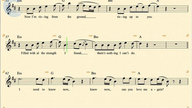 Baritone Sax - Love Me Again - John Newman - Sheet Music, Chords, & Vocals смотреть онлайн