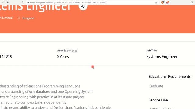 Infosys BPM Hiring Freshers As System Engineer – Java | 6-8 LPA смотреть онлайн