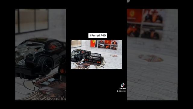 Ferrari F40 Stance Hunter-black All Edition