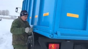 Самодельный самосвальный прицеп на базе ГАЗ-53