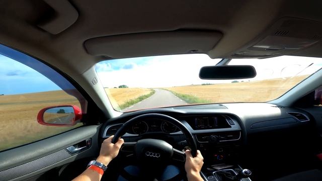Auidi A4 (B8) 2010-POV: Drive And Walkaround!