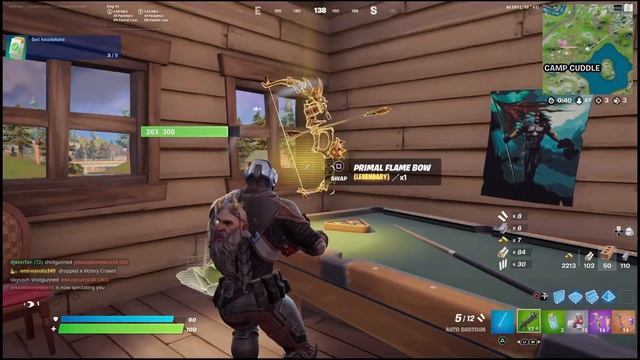 hit io forces usuing a primal flame bow - Fortnite PRIMAL FLAME BOW LOCATION смотреть онлайн
