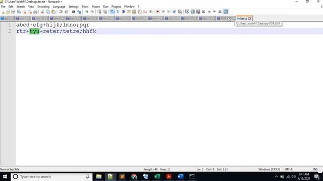 For loop with Delims in Batch Script смотреть онлайн
