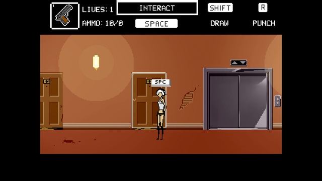 Untitled Horror Игра - Короткое хоррор Демо выживание в стиле Resident Evil 2D. смотреть онлайн