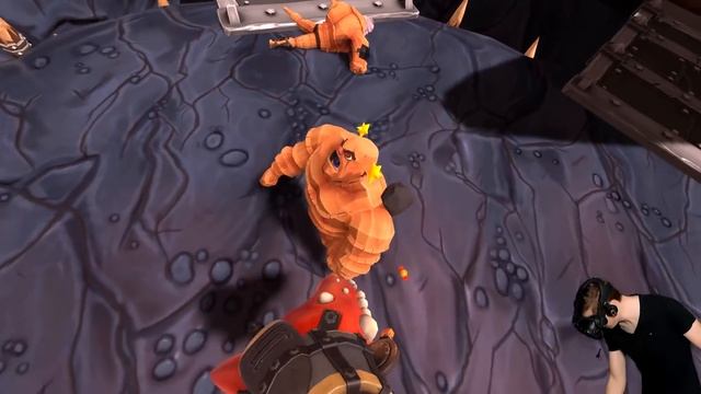 THE FASTEST FIRING CHAMPION IN GORN VR (GORN Virtual Reality HTC Vive Funny Gameplay) смотреть онлайн