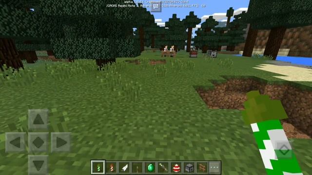 Как сделать фейерверки в Minecraft pe 1.0.4.1? смотреть онлайн