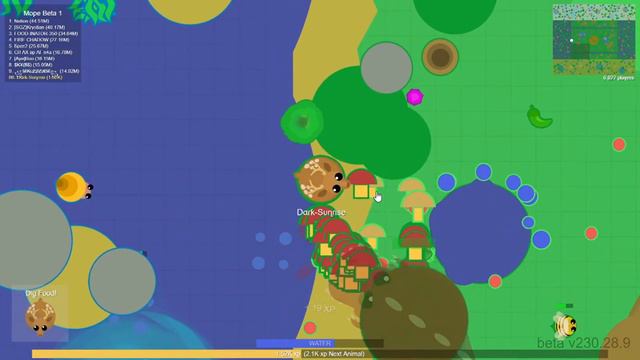 DEER DIGS 100+ MUSHROOMS GLITCH!! // BEAR KILLS YETI! // BETA.MOPE.IO смотреть онлайн