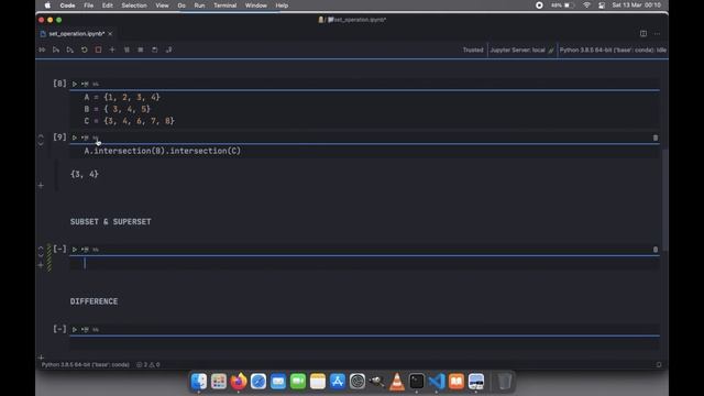Set Operation - Python Programming смотреть онлайн