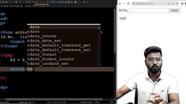 Switch Case Statements in php | PHP Switch Statement Tutorial in Hindi | PHP Tutorial смотреть онлайн