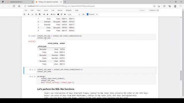 Combining Data Frame in Pandas | Part 9 | Complete Python Pandas Tutorial смотреть онлайн